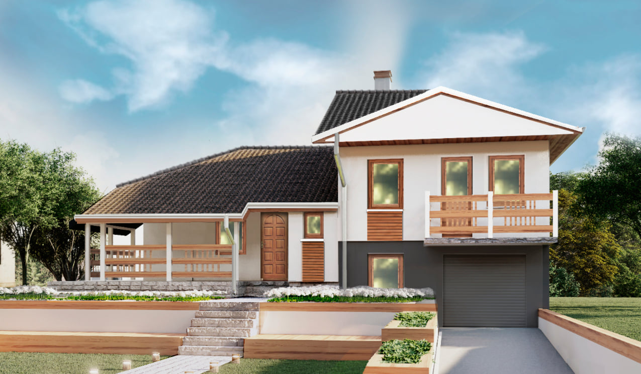 Tip 110 montažna kuća, 110 kvadrata