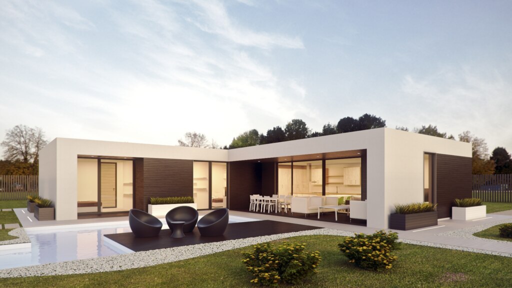 Tip 120 prizemna montažna kuća 120m²