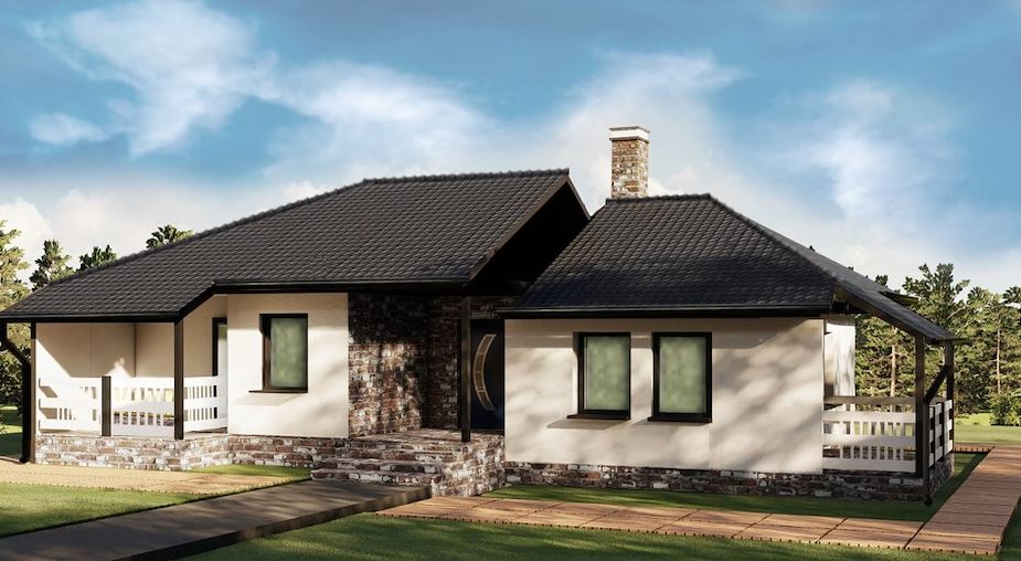 Tip 127 prizemna montažna kuća 127m²