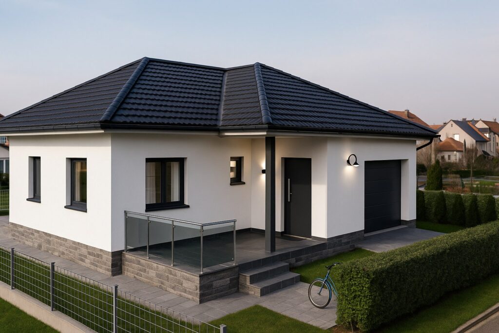 Tip 129 prizemna montažna kuća 129m²