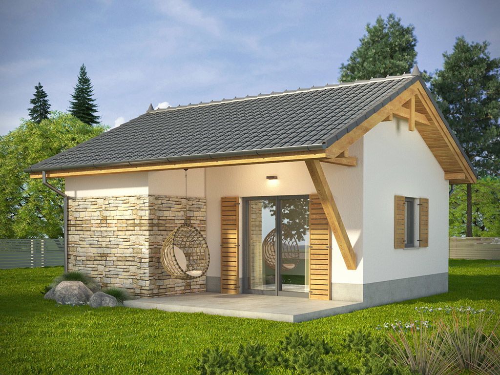 Tip 34 prizemna montažna kuća 34m²