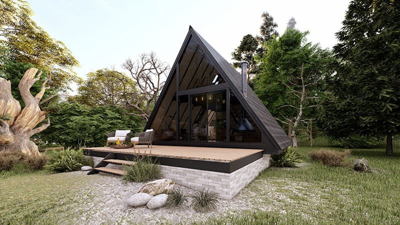 Tip 43 prizemna montažna kuća 43m²