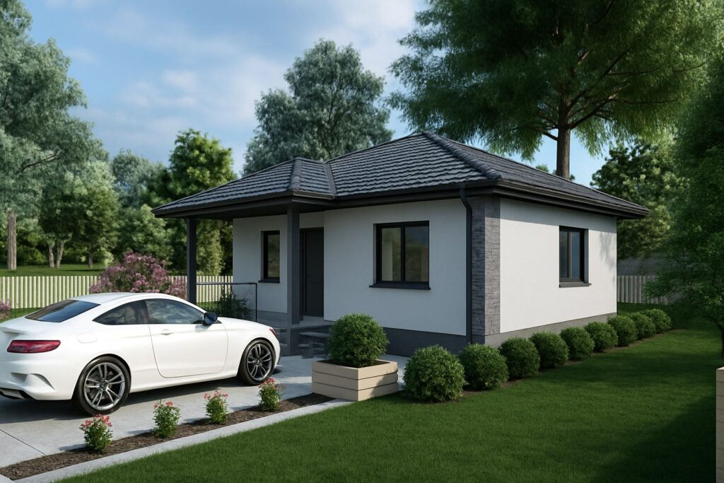 Tip 65 prizemna montažna kuća 65m²