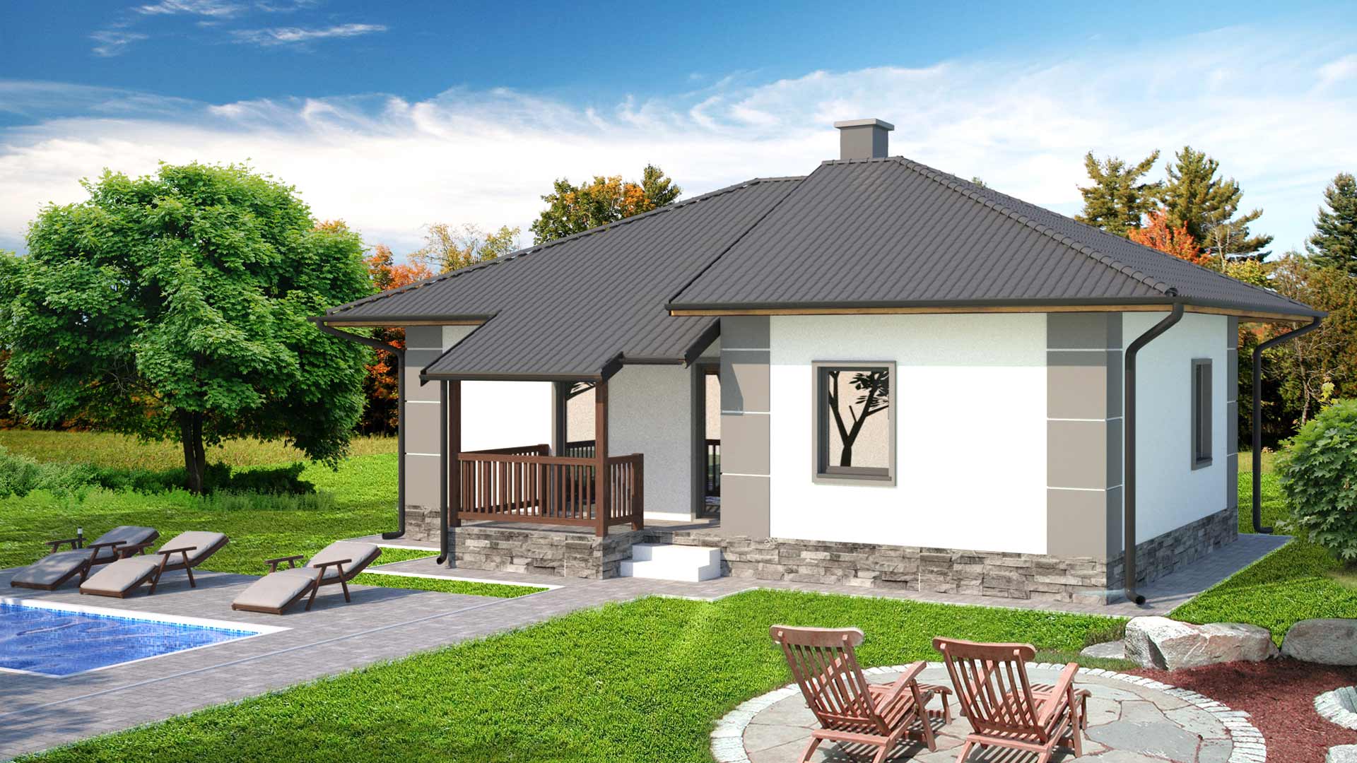 Tip 81a montažna kuća, 81 kvadrat